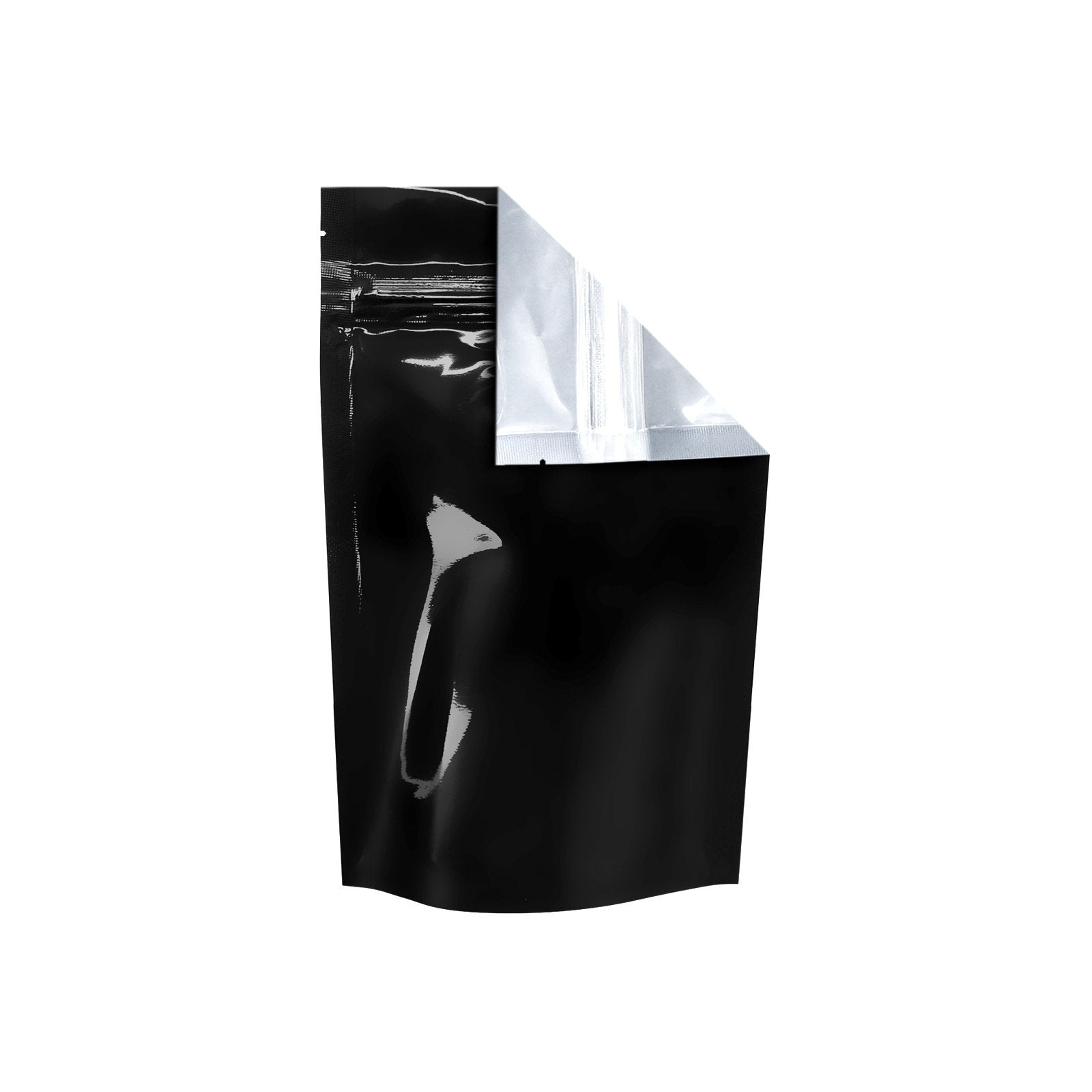 Airtight Resealable Mylar Barrier Bag — Standard, Clear/Black
