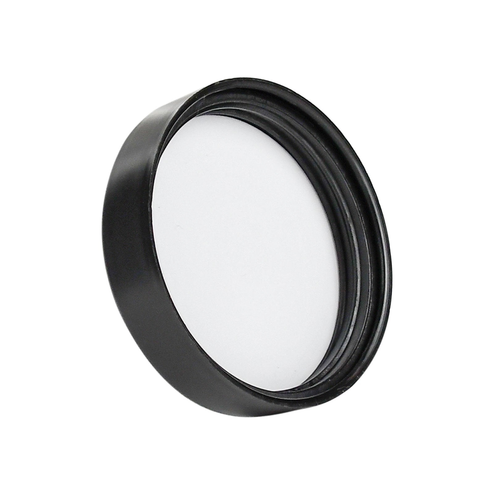 10 oz Child-Resistant Clear Glass Jar with Black Lid — view 5