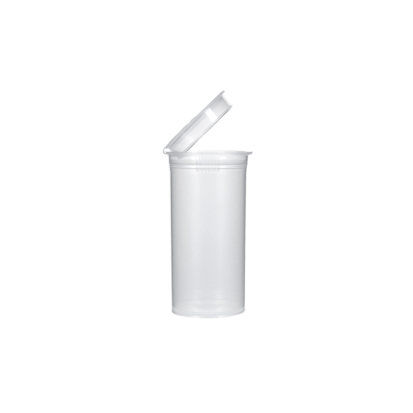 13 Dram Child-Resistant Pop-Top Bottle, Clear