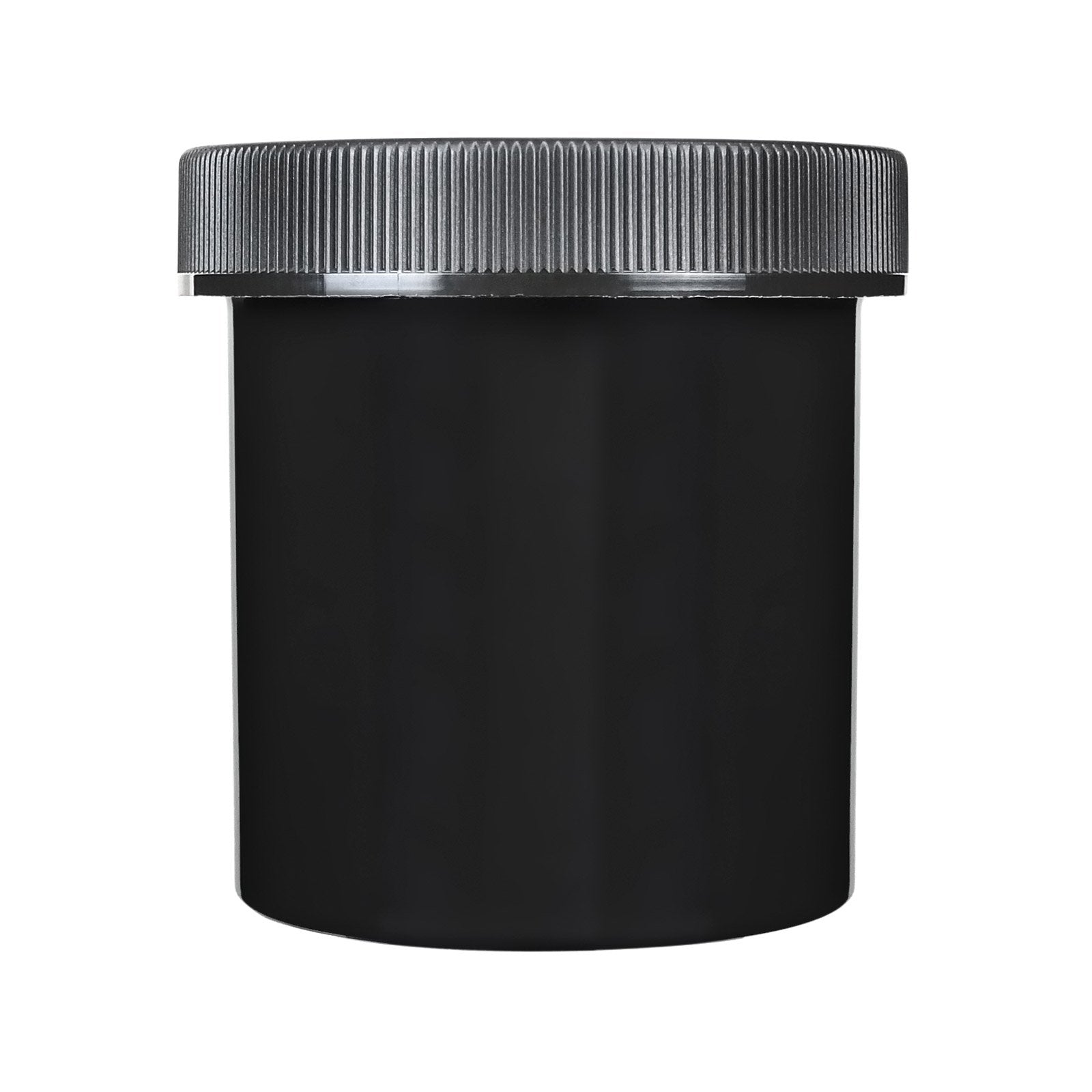 16 oz Child-Resistant Wide-Mouth Plastic Jar, Black