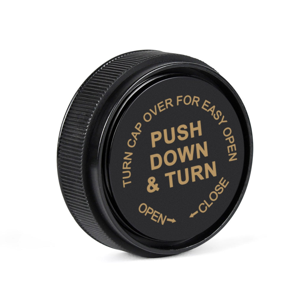 20 Dram Reversible-Cap Bottle, Black — view 4