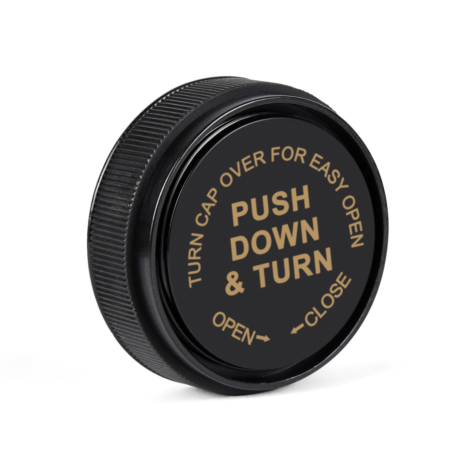 20 Dram Reversible-Cap Bottle, Black — view 4