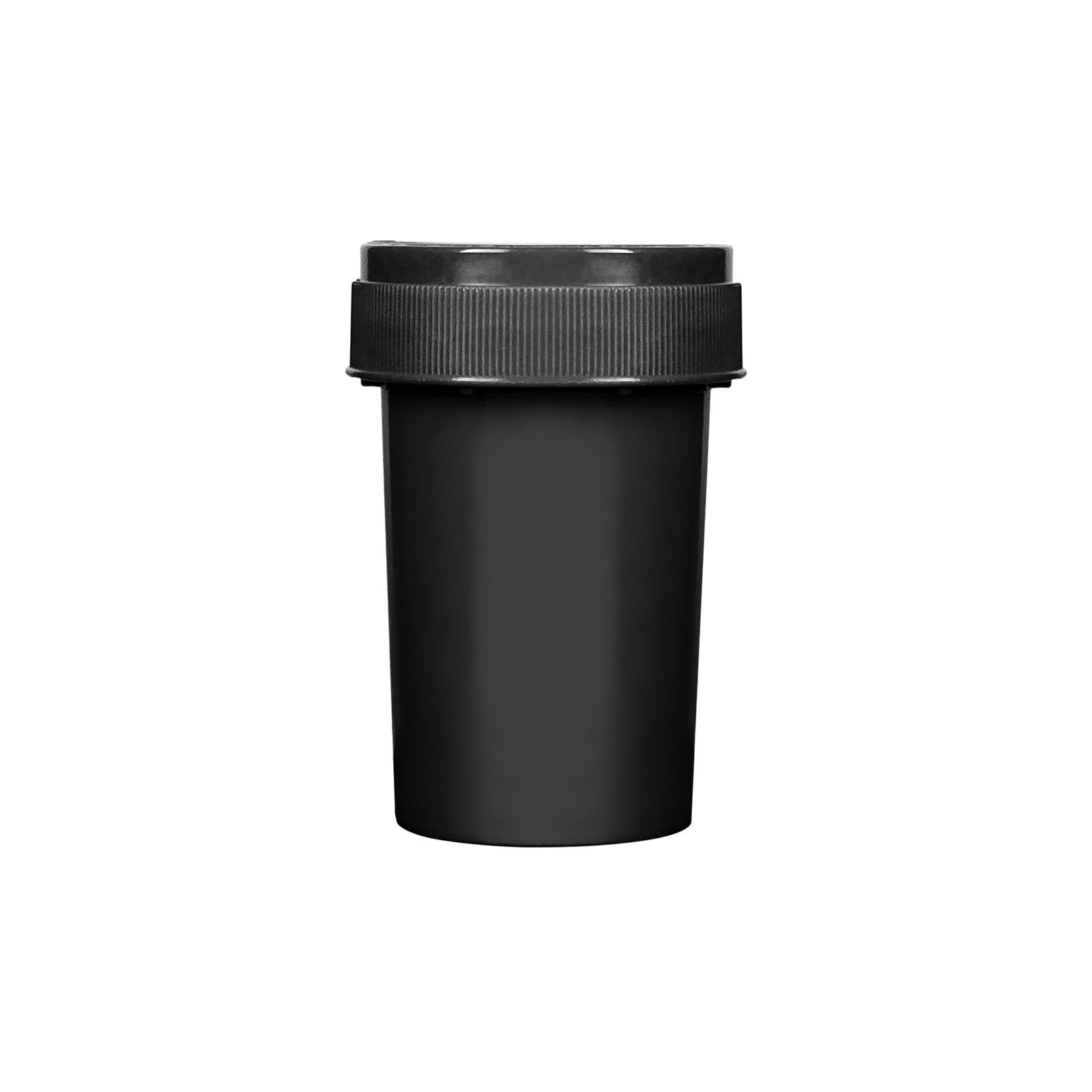 20 Dram Reversible-Cap Bottle, Black