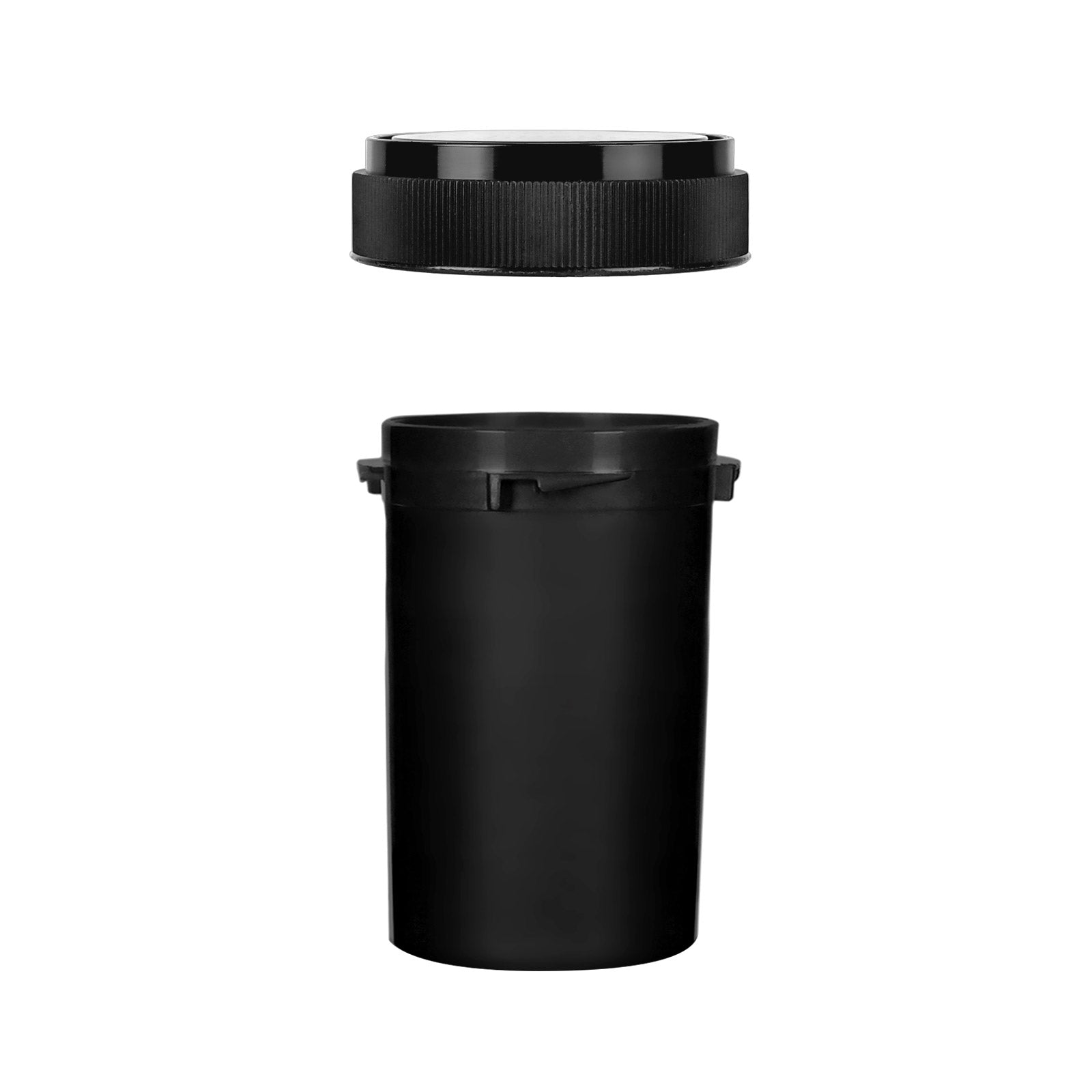 20 Dram Reversible-Cap Bottle, Black — view 2