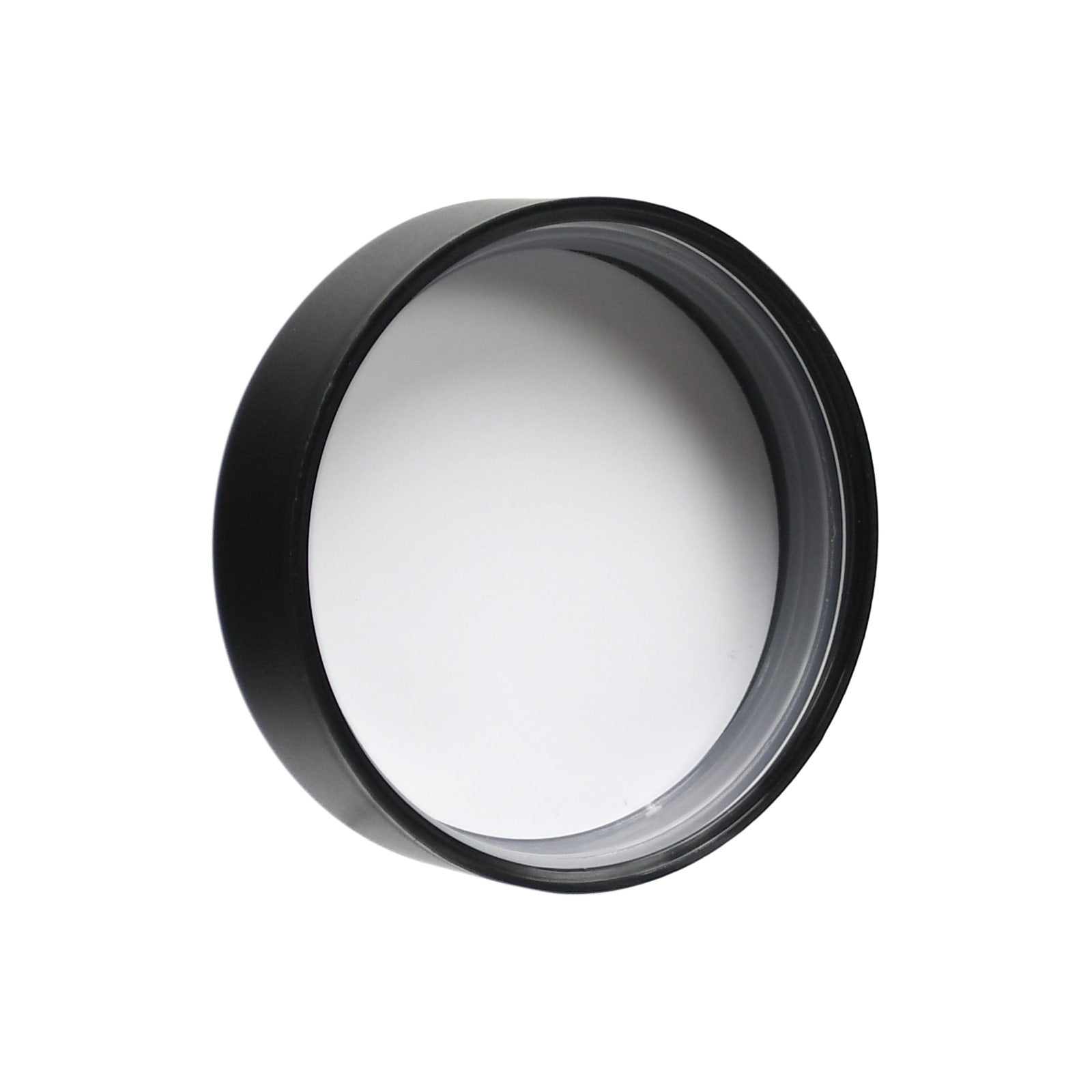 2 oz Child-Resistant Black Glass Jar with Black Lid — view 4