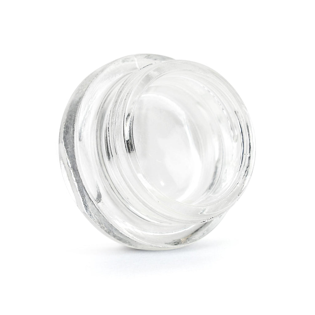 7 ml Child-Resistant Glass Container with Black Lid — Silicone-Lined — view 3