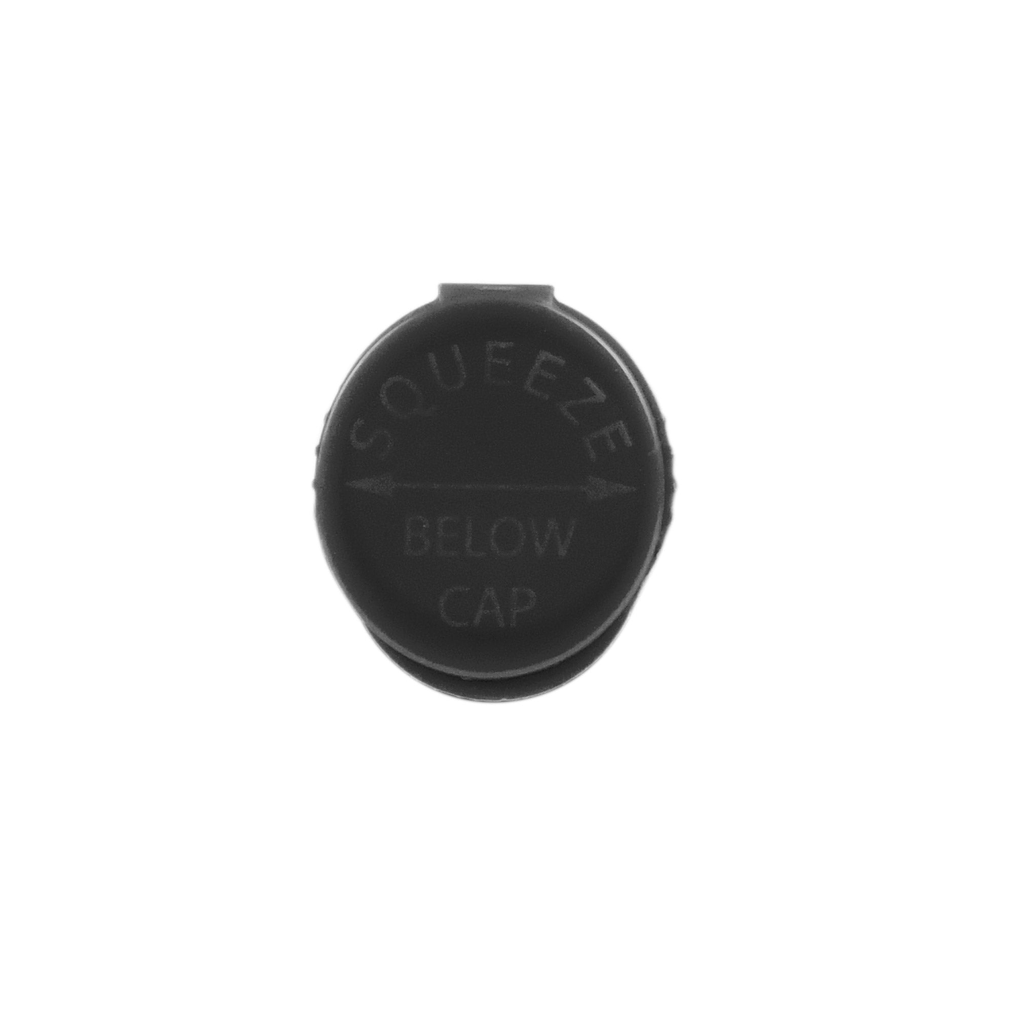 98 mm Child-Resistant Squeeze Tube, Black — view 2