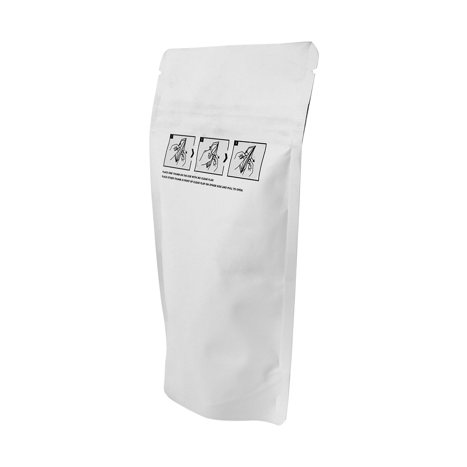 Child-Resistant Resealable Barrier Bag — 4"x6.5"+2", White — view 6