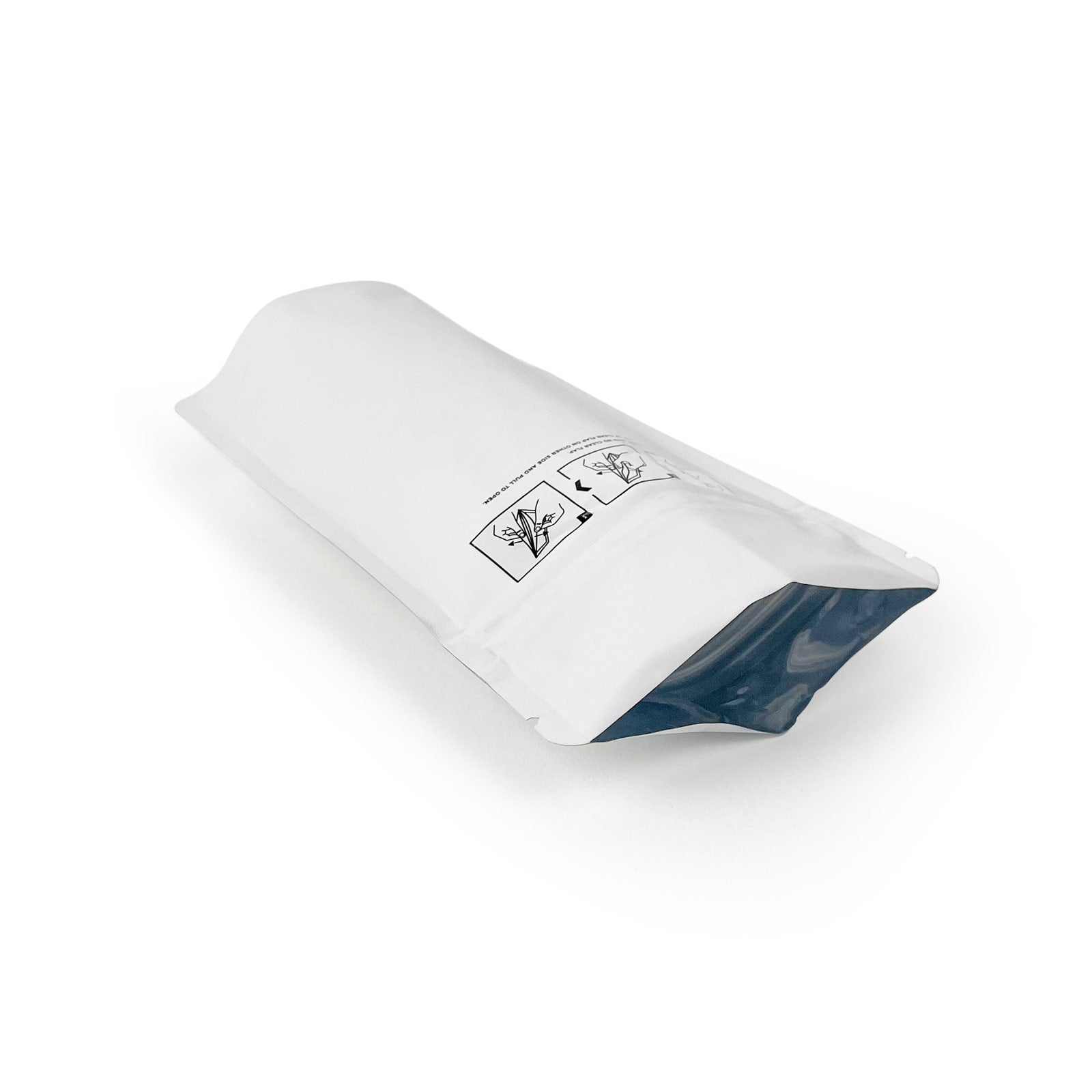 Child-Resistant Resealable Barrier Bag — 4"x6.5"+2", White — view 8