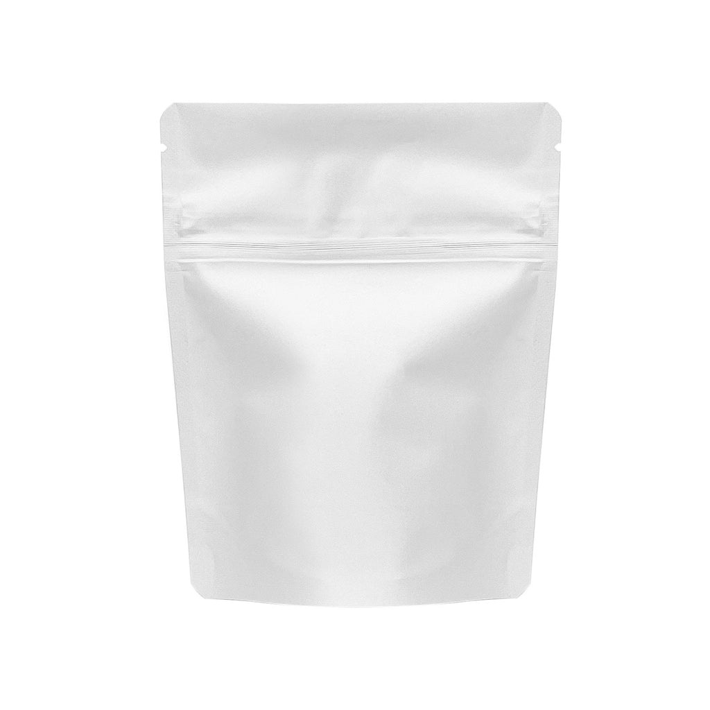 Child-Resistant Resealable Barrier Bag — 4"x5"+2", White — view 3