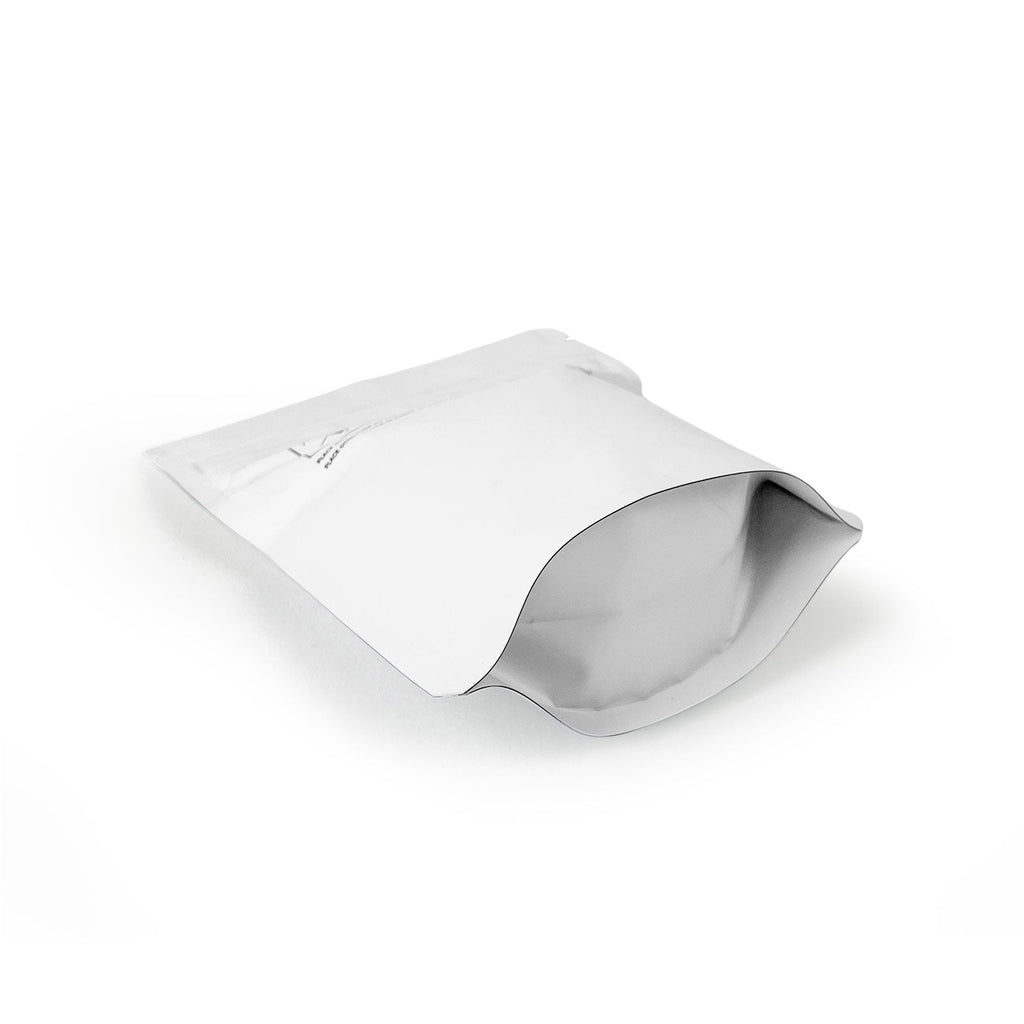 Child-Resistant Resealable Barrier Bag — 4"x5"+2", White — view 7