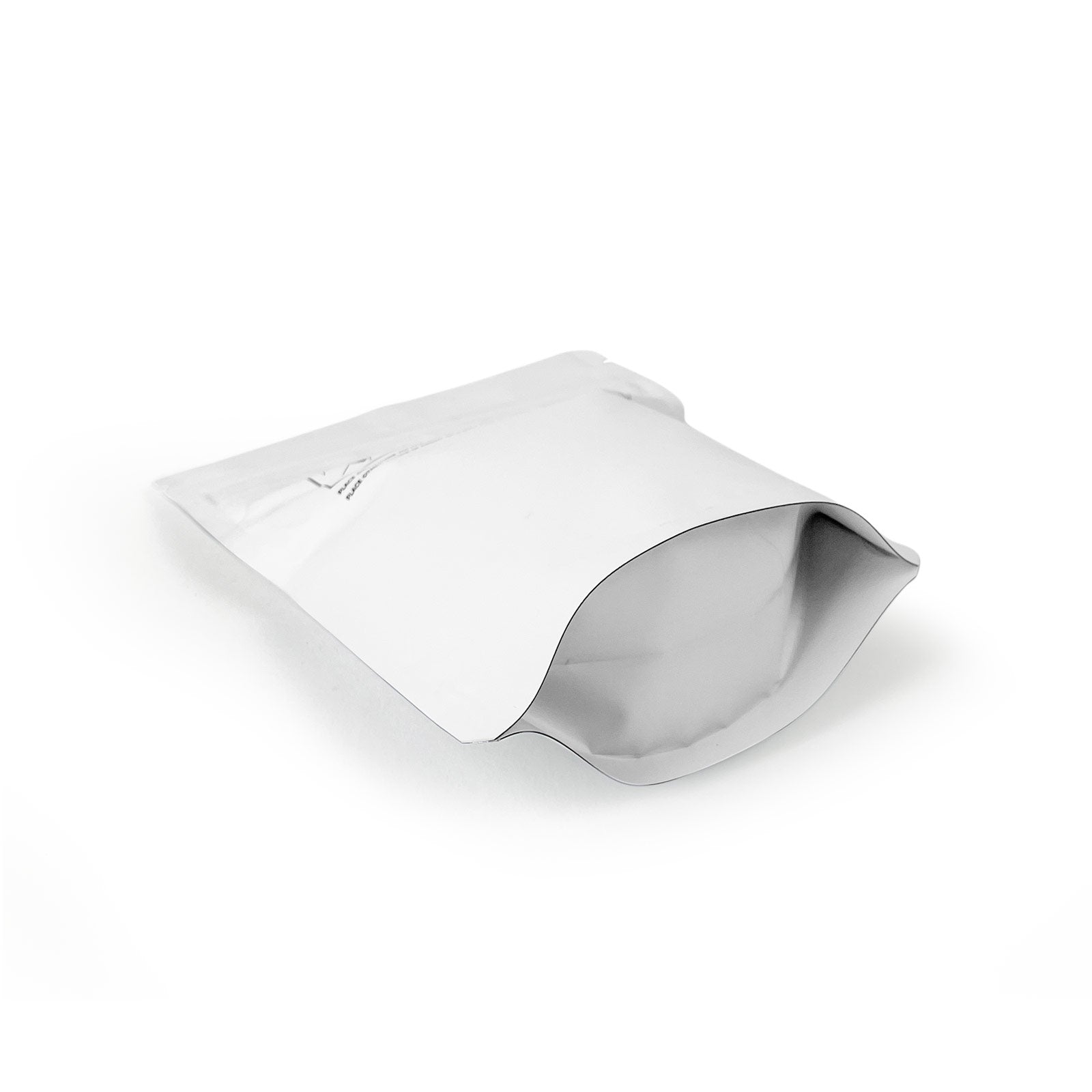 Child-Resistant Resealable Barrier Bag — 4"x5"+2", White — view 7
