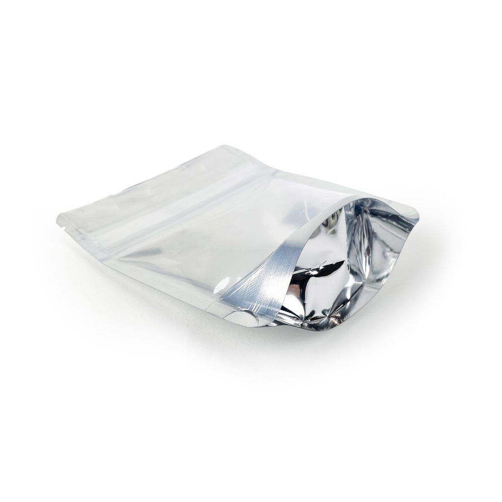 Child-Resistant Resealable Barrier Bag — 4"x5"+2", White — view 7