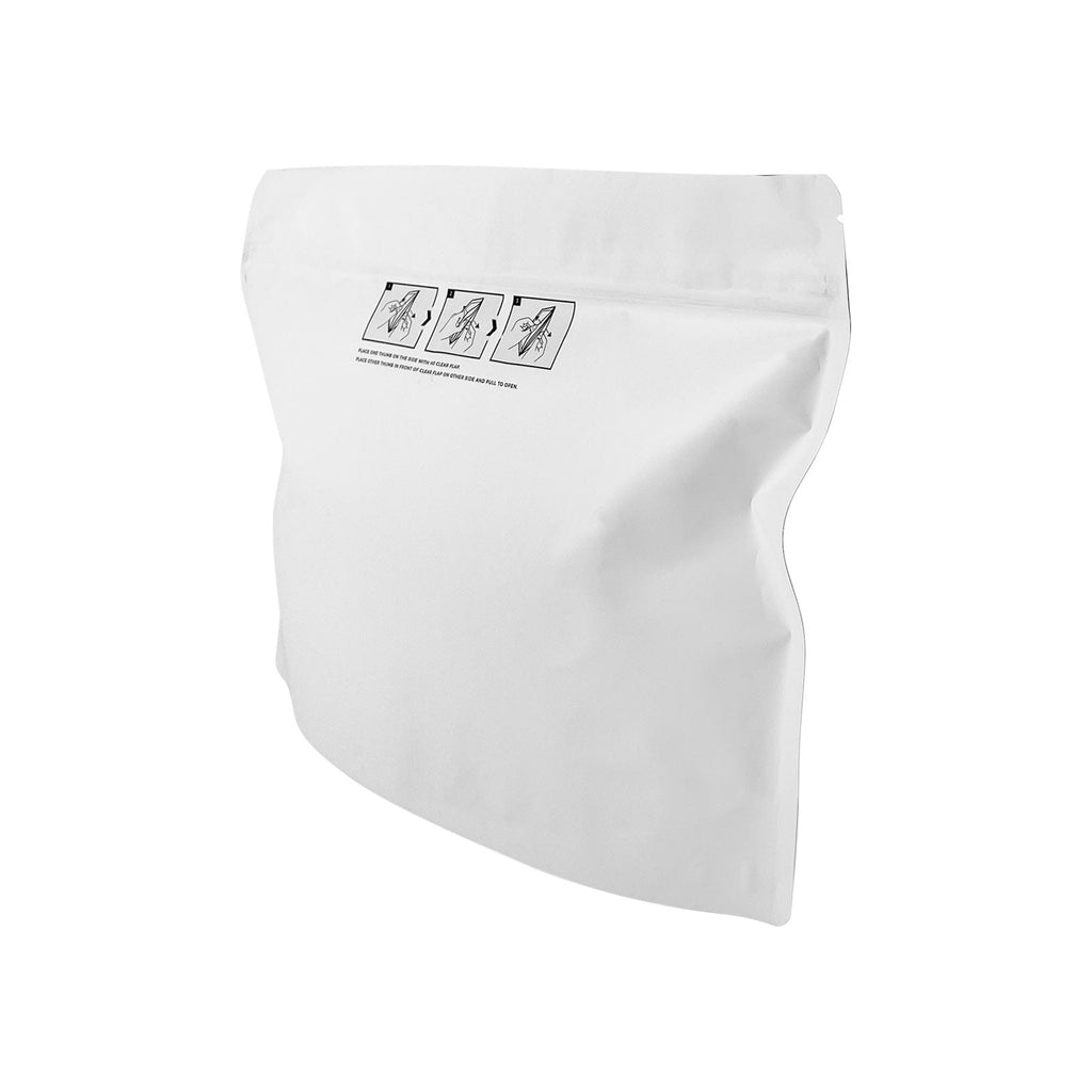 Child-Resistant Resealable Barrier Bag — 12"x9", White — view 5