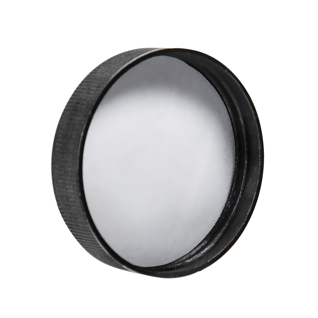 4 oz Clear Glass Jar with Black Lid — view 4