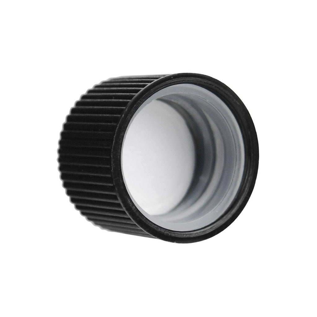 120 mm Child-Resistant Glass Tube with Black Lid — view 4