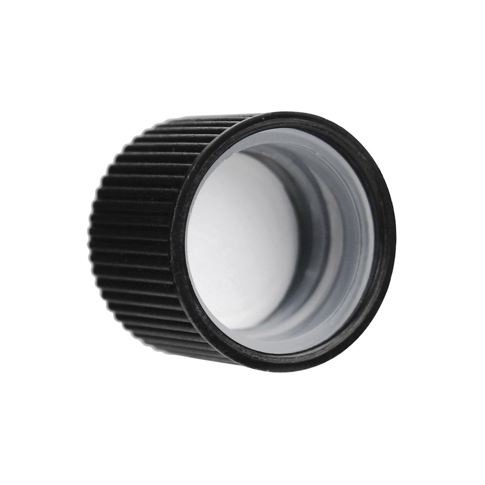 120 mm Child-Resistant Glass Tube with Black Lid — view 4