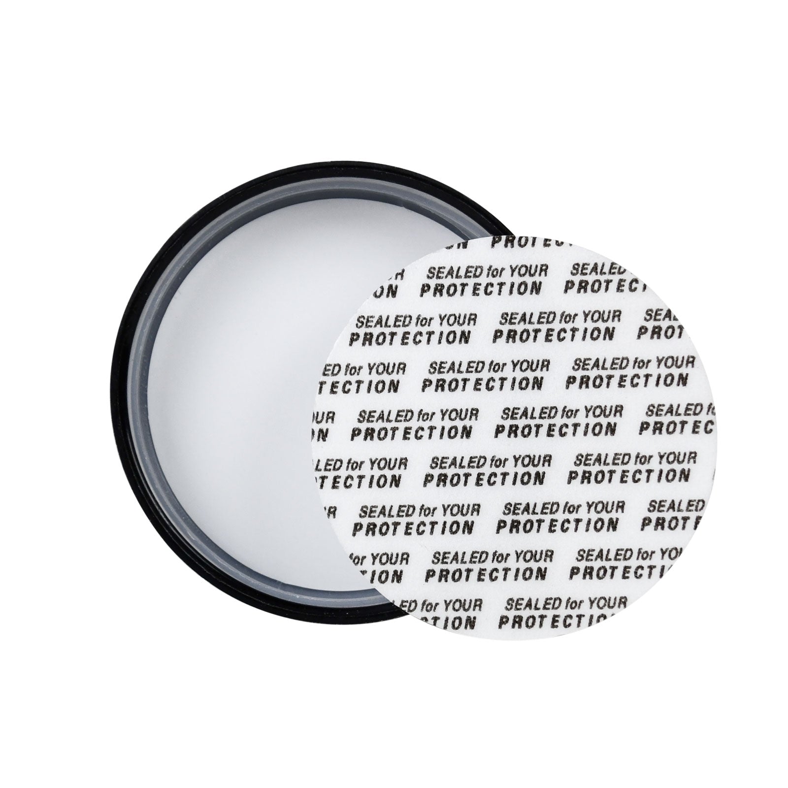 Tamper Evident Pressure Seal Cap Liners For Child Resistant 1oz/2oz/3oz/4oz Jars - 250 Count