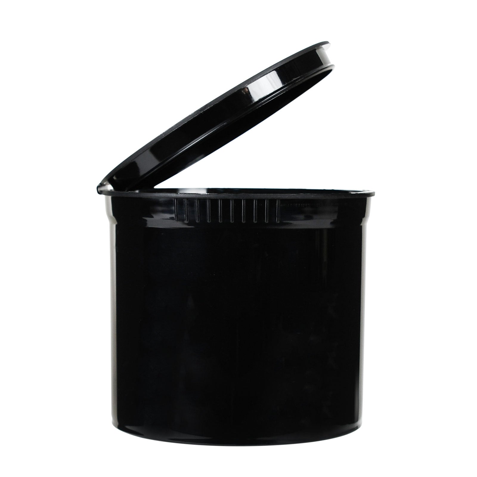 90 Dram Child-Resistant Pop-Top Bottle, Black